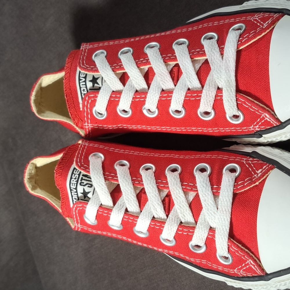 Converse Chuck Taylor All Star Ox Low Classic Red Lace Up Sneakers VG- US 7 - Picture 6 of 16